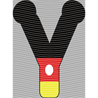 Cartoon letters-CL 256